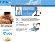 Tablet Screenshot of laboratoriumivf.com.pl